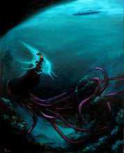 Load image into Gallery viewer, "Abalyss, Broken God of the Deep" - Fine Art Print - Multiple sizes, Canvas Prints