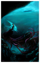 Load image into Gallery viewer, "Abalyss, Broken God of the Deep" - Fine Art Print - Multiple sizes, Canvas Prints