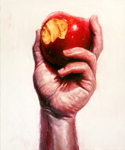 Load image into Gallery viewer, "Apple of My Eye" - Juicy Apple Fine Art Print - Multiple sizes, Canvas Prints