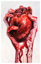 Load image into Gallery viewer, "Main Squeeze" - Bloody Heart Fine Art Print - Multiple sizes, Canvas Prints
