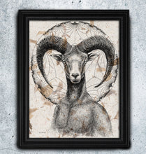 Load image into Gallery viewer, Baphomet - Art print on the Specialty paper of your choice