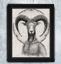 Load image into Gallery viewer, Baphomet - Art print on the Specialty paper of your choice