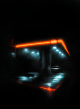 Load image into Gallery viewer, "C L O S E D" - Liminal Space Fine Art Print - Multiple sizes, Canvas Prints