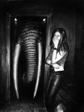 Load image into Gallery viewer, "Elephant In the Room" - Fine Art Print - Multiple sizes, Canvas Prints