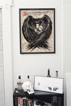 Load image into Gallery viewer, Howl and Sophie - Studio Ghibli Art Print on Japanese Unryu or any Specialty paper of your choice!