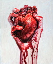 Load image into Gallery viewer, "Main Squeeze" - Bloody Heart Fine Art Print - Multiple sizes, Canvas Prints