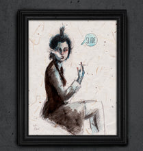 Load image into Gallery viewer, Slide - Marla Singer Fight Club Art Print - On the Specialty paper of your choice