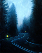 Load image into Gallery viewer, "Will O' The Wisp" - Supernatural Landscape Fine Art Print - Multiple sizes, Canvas Prints